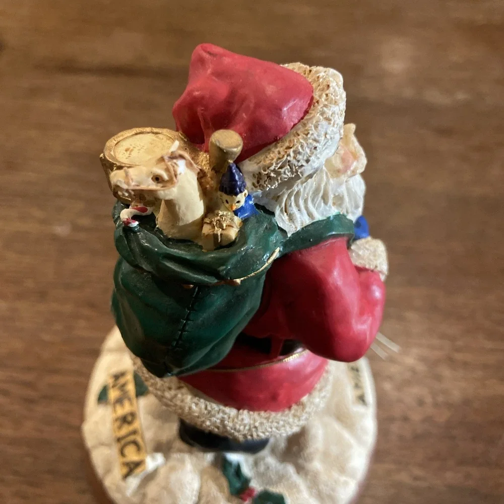 Shaker Hearth Wilton Industry Santa Claus 1998 America‎ Terra Cotta Cookie Press